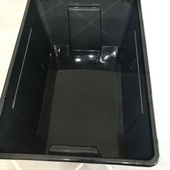IKEA SAMLA ボックス黒　57×39×28cm/45l