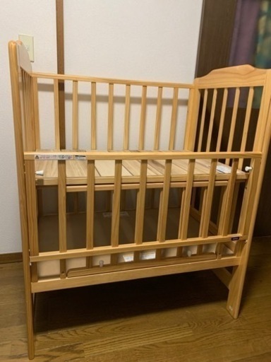 決定済み　大人気　katoji ベビーベッド　ハイタイプ