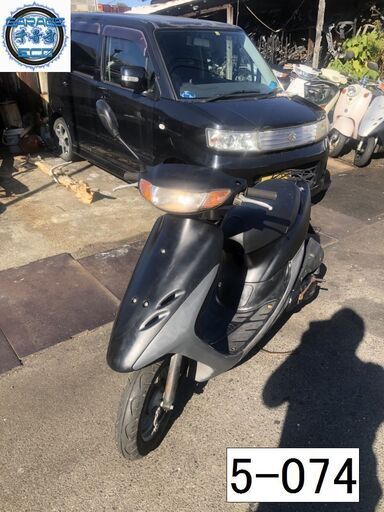 お取引頂きました。初期不良対応車両です♪　愛知県公安委員会登録業者(オートバイ商)☆GARAGE-ECO千音寺☆軽整備＆点検済み☆ライブディオAF34マッドブラック　5-074名古屋市中川区より!!