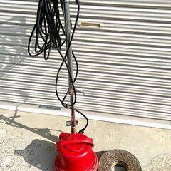 ☆リンレイの階段用ポリッシャー 8インチ（伸縮ハンドル）ハイパワー型