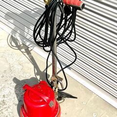 ☆リンレイの階段用ポリッシャー 8インチ（伸縮ハンドル）ハイパワー型