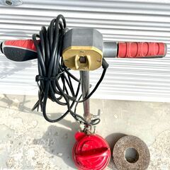 ☆リンレイの階段用ポリッシャー 8インチ（伸縮ハンドル）ハイパワー型