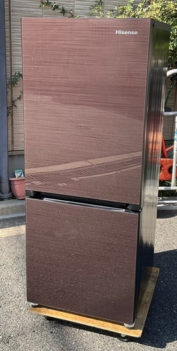 【RKGRE-009】特価！ハイセンス/Hisense/154L 2ドア冷凍冷蔵庫/HR-G1501/中古品/2020年製/当社より近隣無料配達