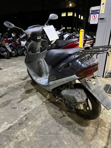 HONDA スーパーディオSR ブラック メーターワイヤー・セルスイッチ