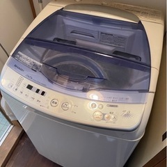 19日(土)まで！2003年製 SHARP洗濯機 ES-KG73V