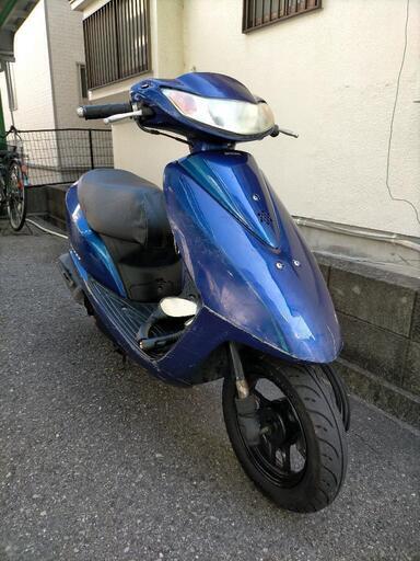 乗れたらという方！20日(日)取引優先  HONDA Dio AF68 50cc  原付バイク 4スト バッテリ シート ミラー  外装傷ありの為格安