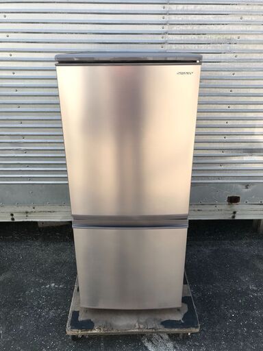 SHARP ノンフロン冷凍冷蔵庫 137L 2019年製 2ドア  SJ-D14E-N