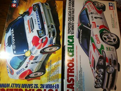 タミヤ1/24スポーツカーシリーズ セリカ4つ タミヤ 1/24 スポーツカー