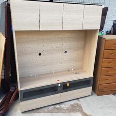 テレビボード 棚 大型台 木製 ナチュラル