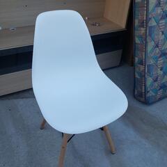 シェル型チェア ホワイト 椅子 