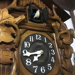CITIZEN シチズン QUARTZ クオーツ 鳩時計 掛時計 振り子時計