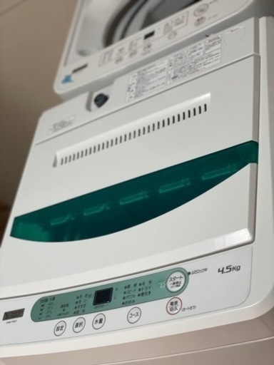 送料・設置込み　洗濯機　4.5kg ヤマダ　2019年