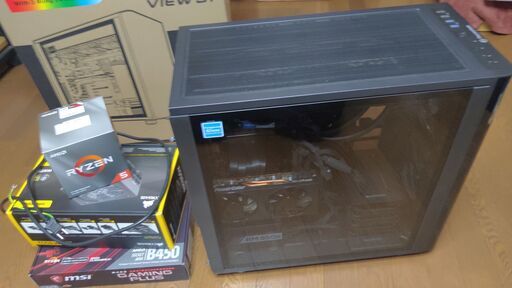 自作PC Ryzen 3600X RX5700XT 16GB Windows10pro M.2 SSD500GB