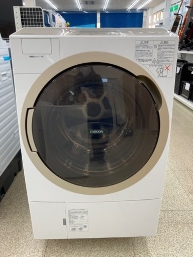 TOSHIBA  ドラム式洗濯機  18年製  11/7kg   TJ355