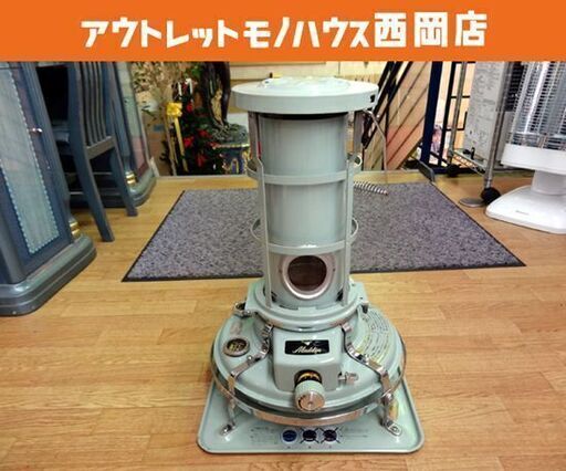 現状品 アラジン Aladdin BF3902 ブルーフレーム 開放式石油ストーブ グリーン アウトドア キャンプ インテリア 西岡店