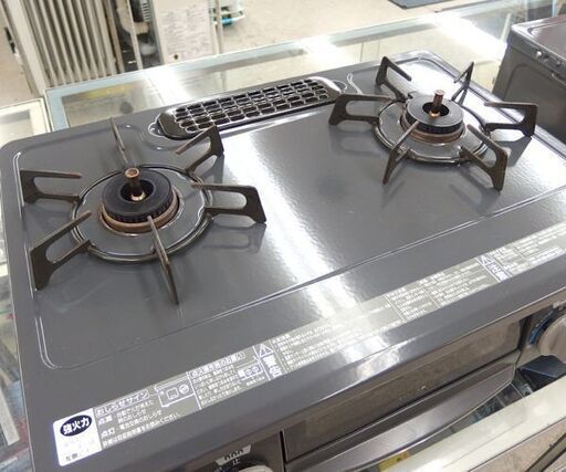LPガス ガステーブル 2018年製 幅56cm リンナイ ガスコンロ 右強火