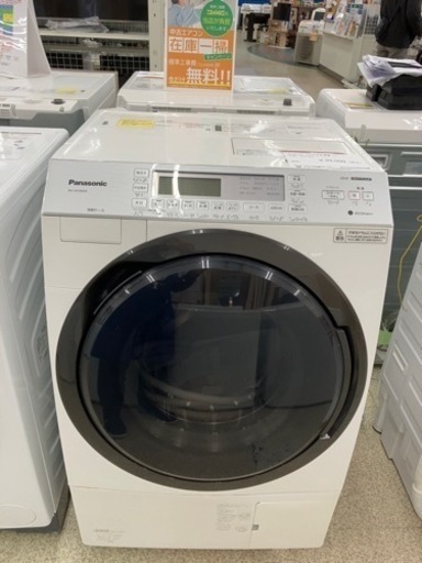 Panasonic  ドラム式洗濯機  19年製 10/6kg   TJ357