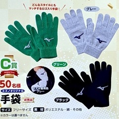 非売品。箱根駅伝応援キャンペーン23ミズノオリジナル手袋  