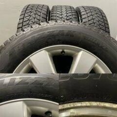 【BS BLIZZAK DM-V2 225/65R17】スタッドレス【トヨタ 30ハリアー 純正ホイール 17インチ 6.5J5HPCD114.3+35】2018年製　(VTM650) クレジットカード QRコード決済可能