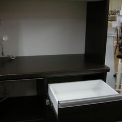 R385 高級 松田家具 キッチンボード、食器棚、幅89cm 美品