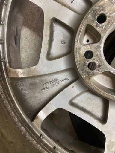 車のパーツ work ユーロライン 18インチ9J+30 2本