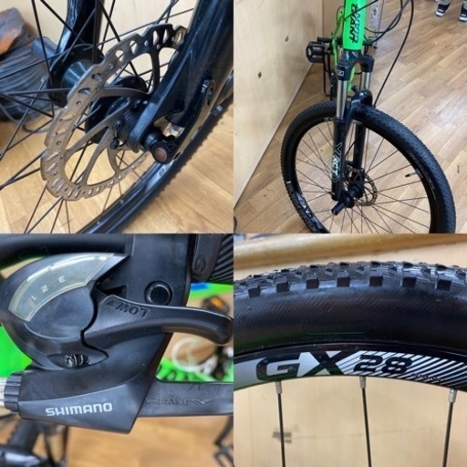 GIANT ATX 27.5 MTB 街乗りにも扱い易いドライブトレインの