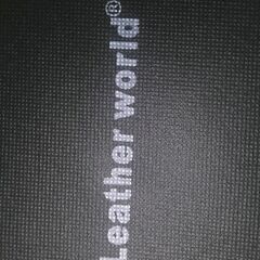 【再値下げ】レザーワールド　カウチソファー