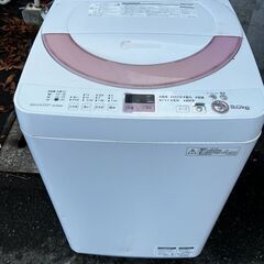 ★無料★シャープ　全自動洗濯機　ES-GE６０N　６ｋｇ洗い　早...