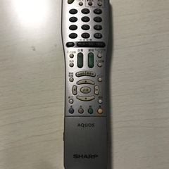 SHARP シャープ TV リモコン