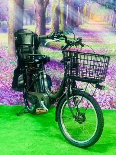 Ⅱ 4543長生きバッテリー8.9A 新品日本製タイヤ　子供乗せ電動自転車