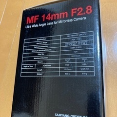 Nikon Zマウント　MF広角レンズ