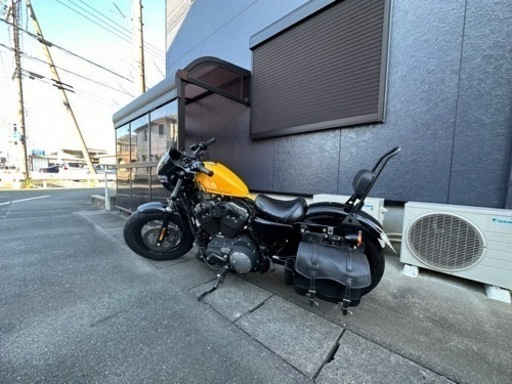 最新作 ハーレー スポーツスター XL1200X 純正シーシーバーシート