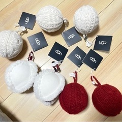 【UGG】ニット　クリスマスオーナメント　7点セット