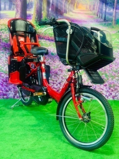4541 長生きバッテリー8.9A 新品日本製タイヤ　子供乗せ電動自転車