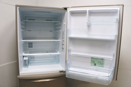 美品！2020年製 335LPanasonic パナソニック NR-C341C-N   右開きシルキーゴールド 冷凍冷蔵庫 自動製氷