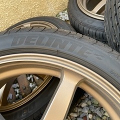 受け渡し決定]レアマイスター CS-V6 アルミホイール ブロンズ 195/45R17