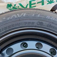 新車外し 165/65/R14 2021年 ホイール、キャップ付き4本セット