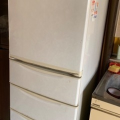 💕【無料】【無料配達】三菱　4ドア　冷蔵庫