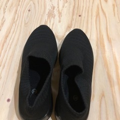 黒の靴　25.5センチ