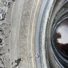 215/65R16   バリ山　　2017年製　　4セット