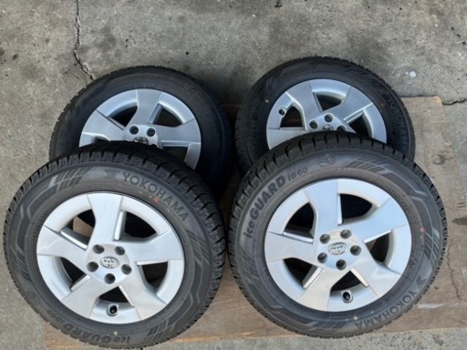人気新品 スタッドレスホイールセット プリウス純正ホイール 195/65R15 15インチ 6J 5穴 PCD100 オフセット45 その他