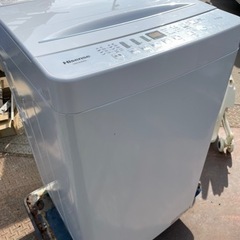 美品　洗濯機  HW-E4503 ハイセンス　Hisens…