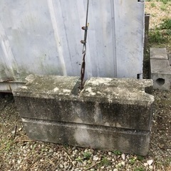 【20フィートコンテナ　B】土台基礎4個付