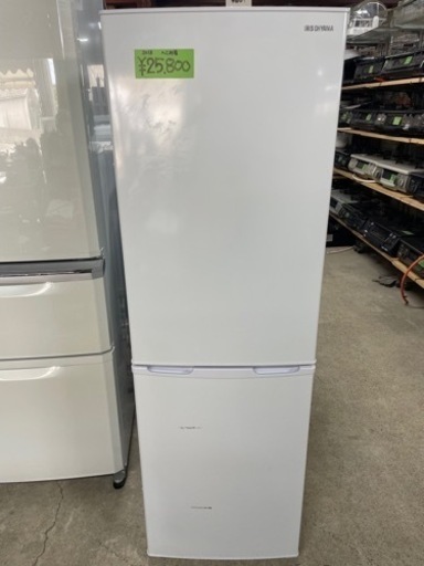 IRIS OHYAMA  2ドア冷蔵庫　2018年製