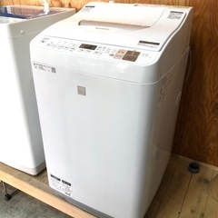 シャープ 2018年製 乾燥機付き 洗濯機 5.5㎏ 国産 SHARP ES-T5E6 引っ越し