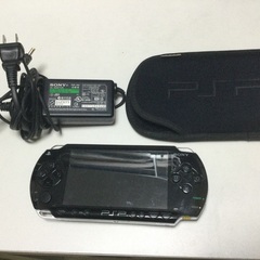 SONY  PSP本体、バッテリー、メモリースティック2G、ケー...
