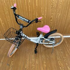 2198A★GRAPHIS グラフィス 自転車 ピンク★