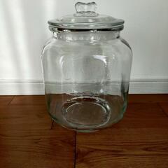 ニトリ　ガラスキャニスター　ガラス瓶　保存瓶　