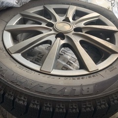 155/65r14 スタッドレス　バリ山