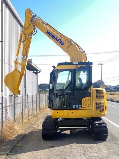 【U-0042】コマツ　PC78US-10　8トンクラス　新車　令和4年　2022/8　往復配管　5本配管　4h　ミニ油圧ショベル　ユンボ バックホー 茨城県